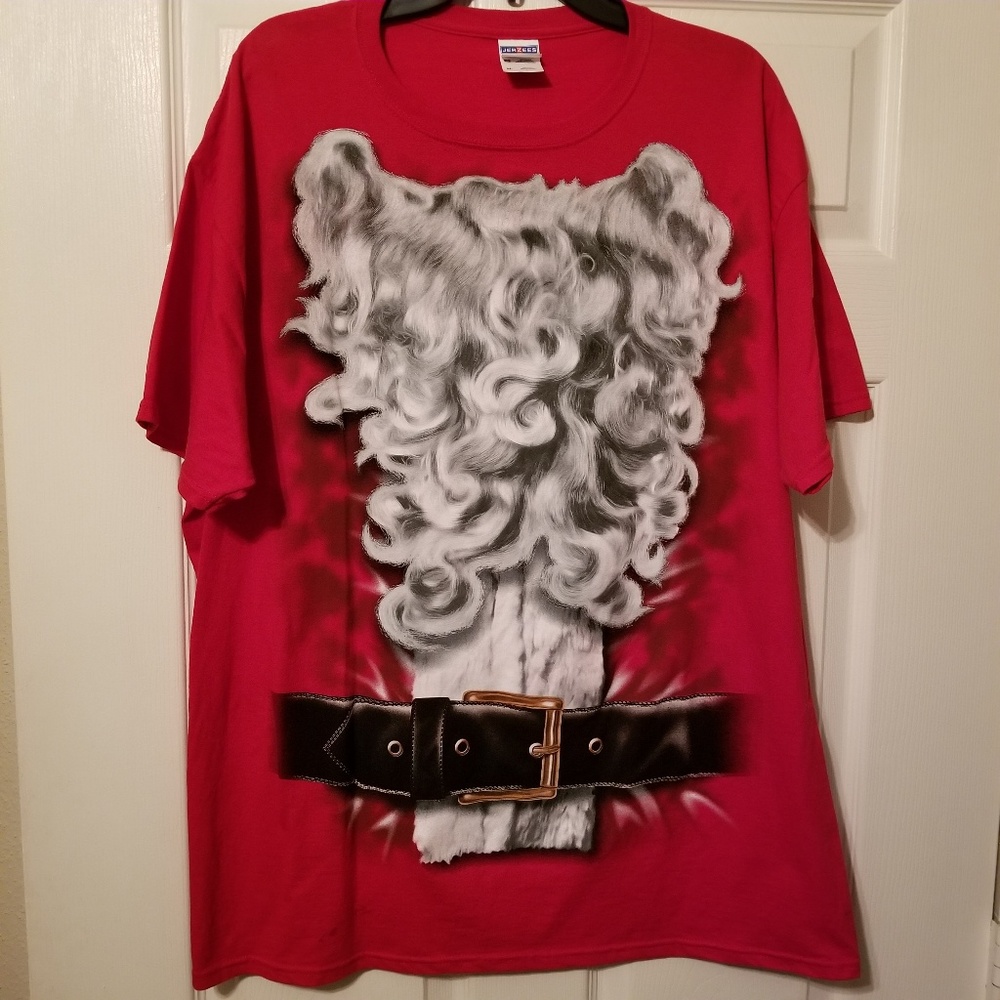 Jerzees Santa T-shirt size XL